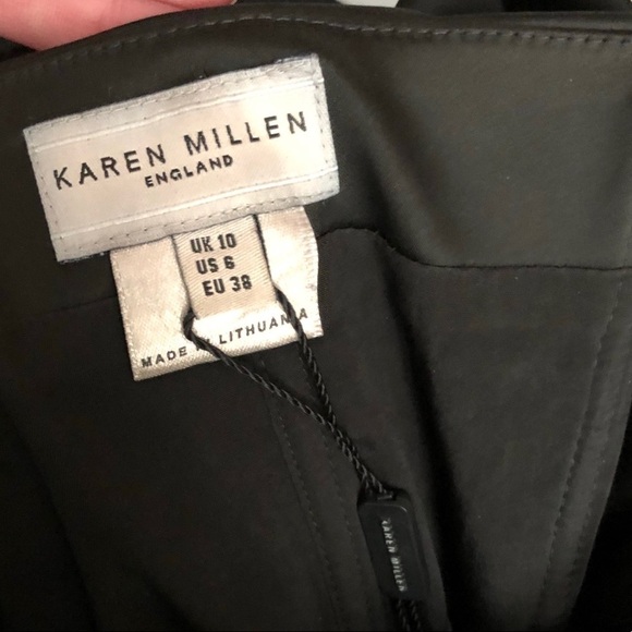 Karen Millen Halter Midi Dress Origami Bow 38 6 - Picture 10 of 10